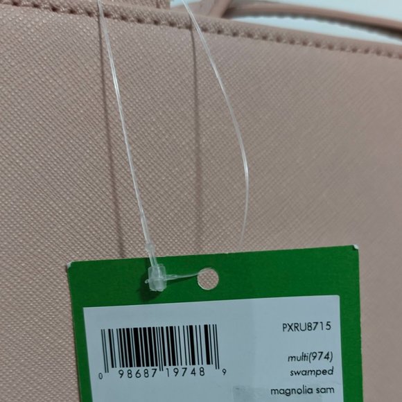 NWT Kate Spade Swamped Magnolia Sam Satchel - Picture 5 of 7